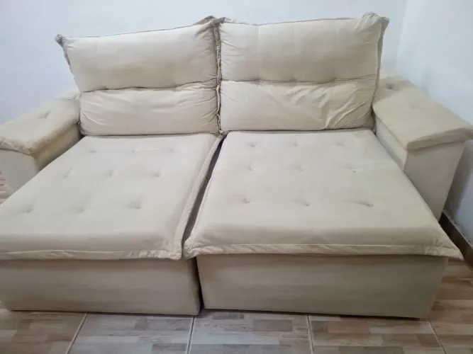 Sofá 3 lugares usado