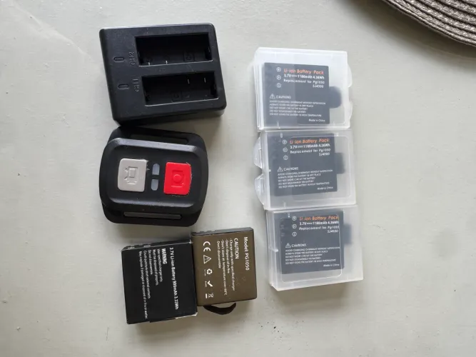 Kit controle Elen e Baterias Eken h9R e SJ4000