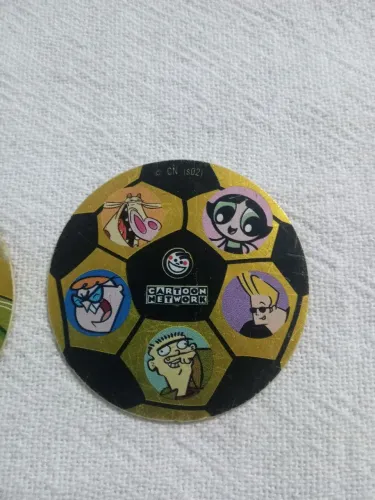 Tazos Bola Ouro Copa Toon Elma Chips