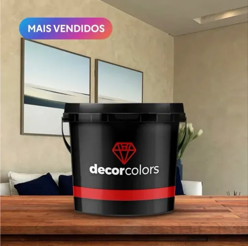 Cimento queimado Decorcolors Avelã 23kg