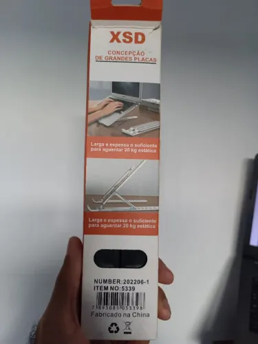 Base para notebook ergonômico escritório