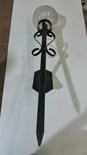 Luminária  tocha clássica 