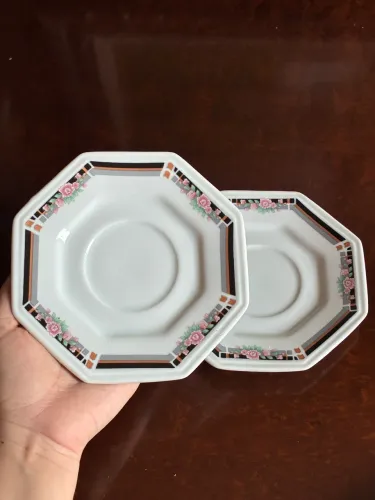 2 pires para reposição - porcelana Schmidt (14cm de diâmetro)