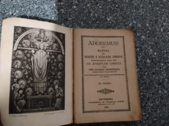 Devocionáro ADOREMUS Manual de Orações e Exercícios Piedosos / 1921
