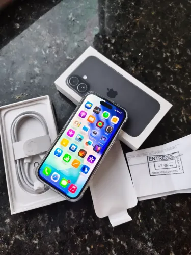 iPhone 16 Black 128 Garantia Apple 05/2027