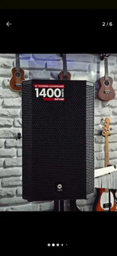 Caixa de som Mj áudio MJF 12Ad 1400W