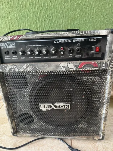Amplificador cubo de baixo Brixton - Classic Bass 120