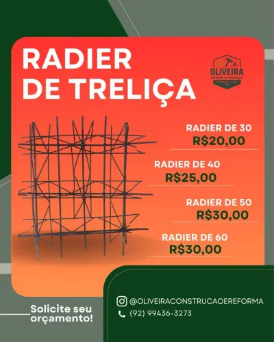 Radier de Treliça Gerdau