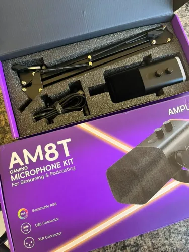 Microfone Fifine AM8 + Braço Articulado