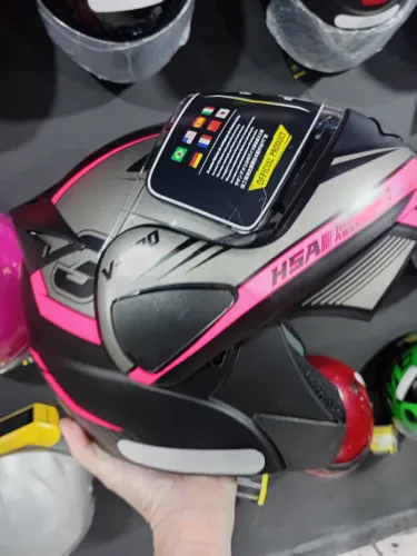 Capacete escamoteável protork 