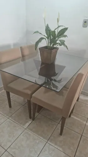 Mesa de vidro 