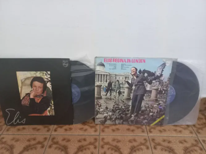 2 DISCOS de vinil antigo ELIS REGINA