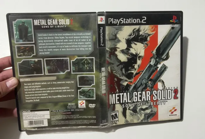 Metal gear solid 2 ps2  