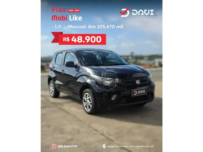 Fiat Mobi Like 1.0 Fire Flex 5P. 2020