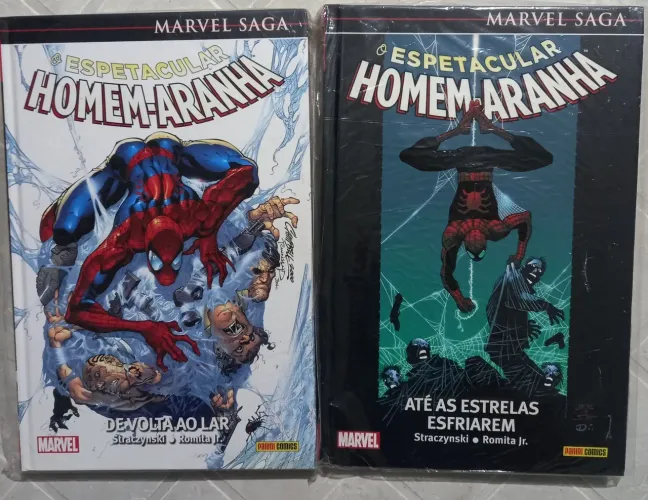 Marvel Saga Homem-Aranha volumes 1 e 2