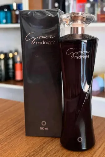 Perfume Grace Midnight Feminino 100 ml Hinode Original Lacrado ? Fixação Forte