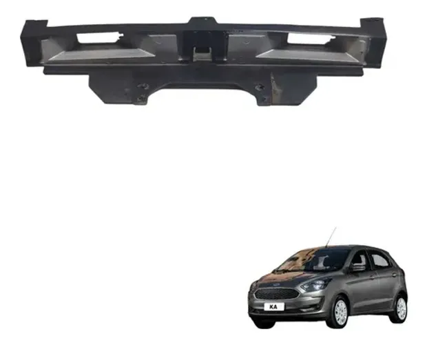 Suporte Luz Placa Ford Ka 2020 Preto