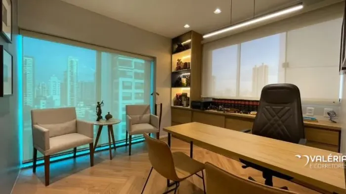 SALA COMERCIAL MOBILIADA, 34M², 01 VAGA!