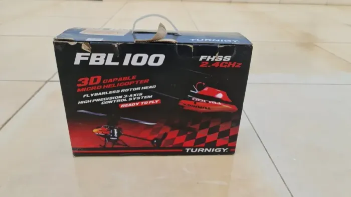Helicóptero RC Turnigy FBL100 - 3D Capable - Na caixa
