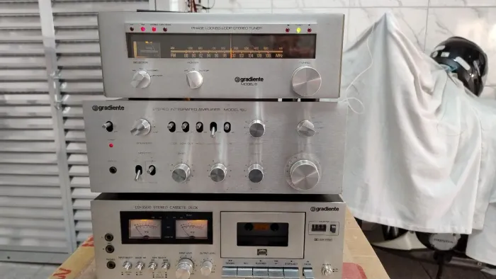 Amplificador e Tuner Gradiente