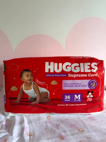 Fralda Huggies Supreme Care
