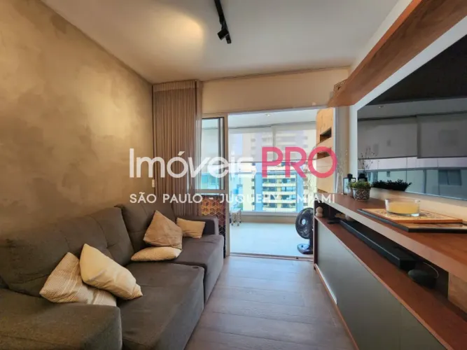 Apartamento moderno a venda no Brooklin proximo a Av. Portugal com 65m2, 2 dorms, 1 suite,