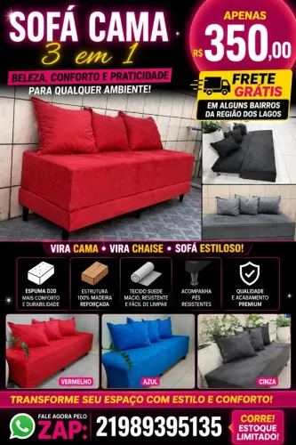 Sofanete em promoção com frete grátis!!! Sob consulta