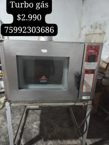 Forno turbo gás