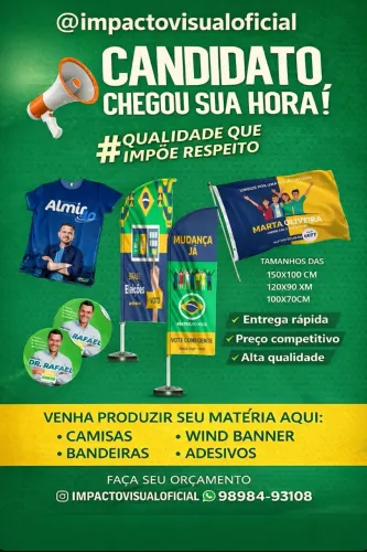 Material para campanha politica