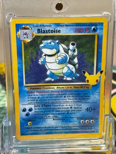 Carta Pokémon TCG - Blastoise (002/102)