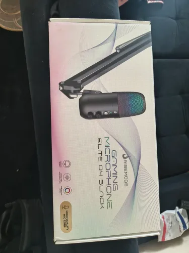 Microfone Gamer RGB