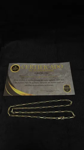 Cordão Cartier 5.34G Ouro 18K