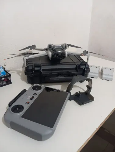 DJi 4 mini pro kit completo + case protetora