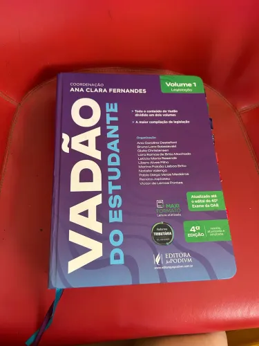 Vadão do estudante- livro de direito 