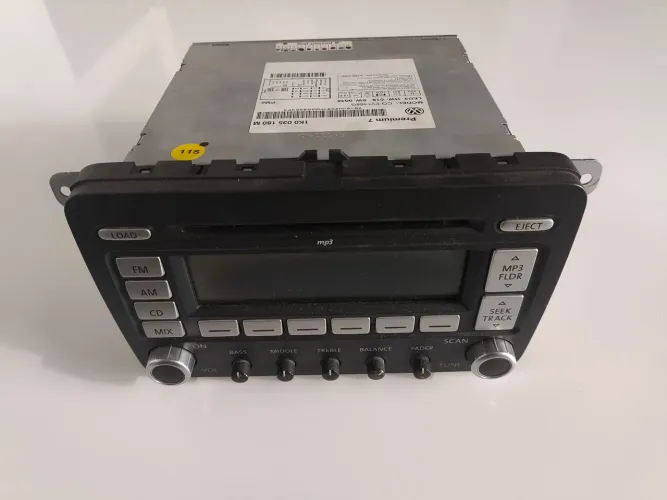 Rádio original Passat B6 2008