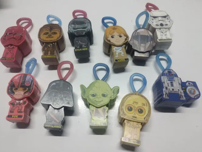 Star Wars chaveiros unidades