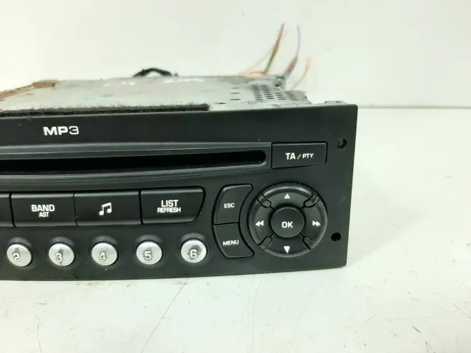 Rádio Som Cd Player C4 Hatch Pallas 2007 A 2013 Bloqueado
