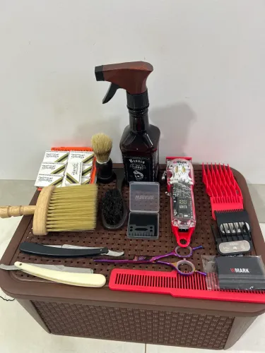 Máquina de corta cabelo kit completo