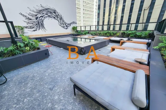 Studio Reformado com Lazer Completo no Centro do Rio de Janeiro - 39 m² Premium / investim