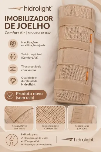 Imobilizador de Joelho Hidrolight Comfort Air OR 1061 SemiNovo