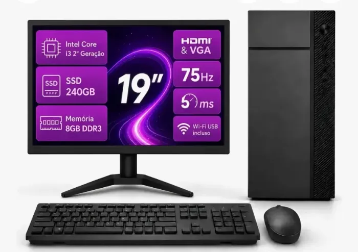 Computador i3 Promoção 