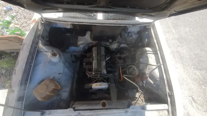 Motor e Caixa Chevette 1.6 Gasolina