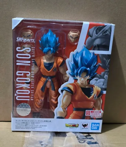 SHFiguarts Goku God Blue Dragon Ball Super Bandai