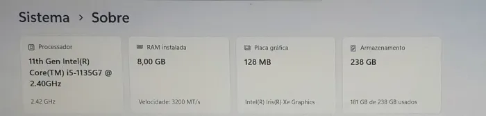 VENDE-SE NOTEBOOK LENOVO 