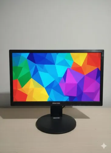 Monitor Positivo 19 Polegadas - Ideal para Segunda Tela / Home Office