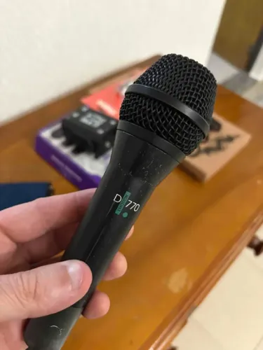 Microfone AKG D770 Excelente Estado Raro!