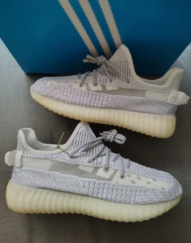 Tênis Adidas Yeezy boost 350 static reflective 