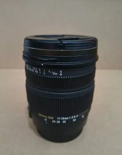Lente Sigma 17 - 70 2.8/4 para Canon montagem EF 