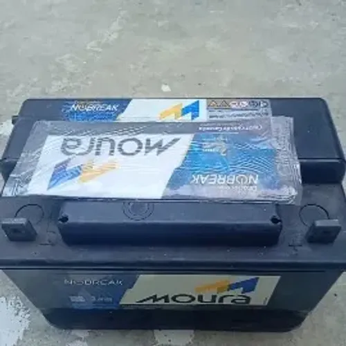 Bateria estacionária semi nova 63a.