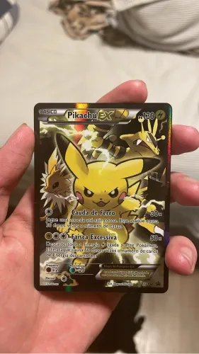 Carta Pokémon Pikachu EX XY124